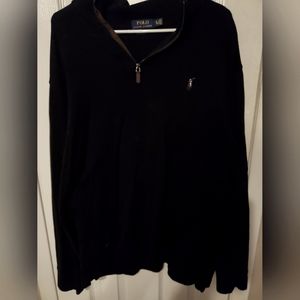 Polo Ralph Lauren Black 1/4 Zip Pullover